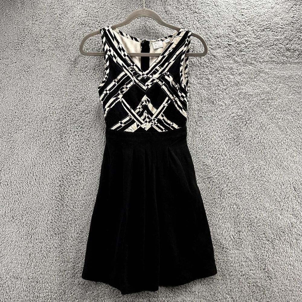 Anthropologie‎ Postmark Size 0 Sleeveless Knee Length Dress Fit and Flair